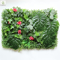En gros Vente Chaude D'herbe Verte Artificielle Feuilles Plante Mur pelouse Noce Café Décoration Cryptage Toile De Fond D'étape