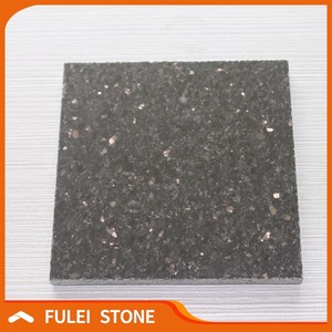 Poli pas cher 24x24 Indien noir étoiles galaxy granit tuiles <span class=keywords><strong>prix</strong></span> - Product Image 3