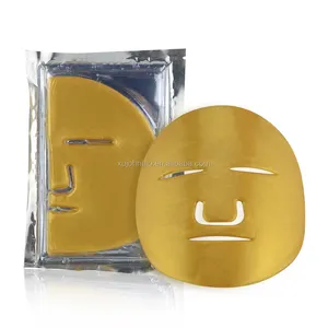 Private Label Collagen Hydrating And Anti-wrinkle Fold Gold Gollagen Facial Mask