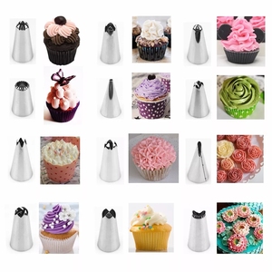 Inoxidable Fondant Cake decoración herramientas Sugar Craft Piping Noor Icing boquillas consejos Set Cake Decorating boquillas - Product Image 4