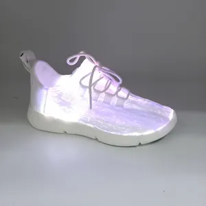 Renkli Işıklı ayakkabı unisex led glow Spor düz yetişkin erkekler kadınlar USB şarj edilebilir led lamba ayakkabı