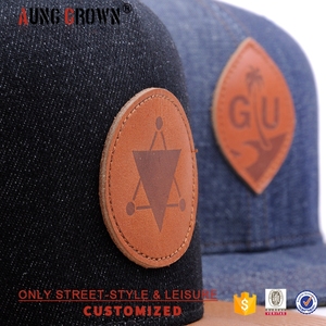 Denim snap back/fabric Jean snapback hats/denim snapback hat - Product Image 3