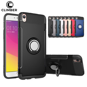 Vòng Grip Chủ Đứng Lại Vòng Tròn Từ Tính Slim Drop Bảo Vệ TPU PC Trường Hợp bìa Cho <span class=keywords><strong>OPPO</strong></span> <span class=keywords><strong>R9</strong></span> R9S R11 Cộng Với F3 A77 A59 F1 - Product Image 1
