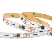 Couleur magique WS2818 IC RVB SMD 5050 300 LED s chasse rêve LED bande