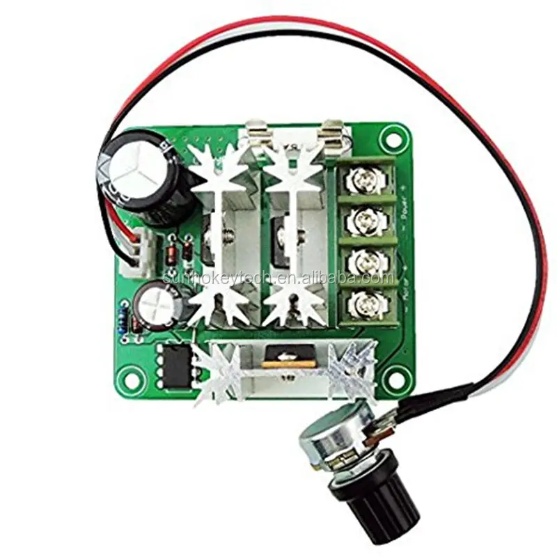 High Quality PLC 6V-90V 15A 1000W Pulse Width PWM DC Motor Speed Controller