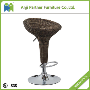 Alta calidad china fabricante durable ajustable mimbre taburete de bar (Megi) - Product Image 5