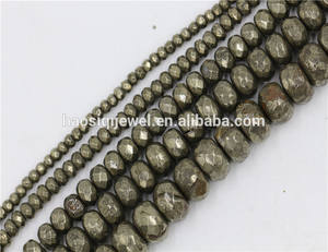 Gioielli fai da te perline di <span class=keywords><strong>pietra</strong></span> sfaccettate <span class=keywords><strong>pirite</strong></span> perline sciolte prezzo all'ingrosso <span class=keywords><strong>pirite</strong></span> - Product Image 3