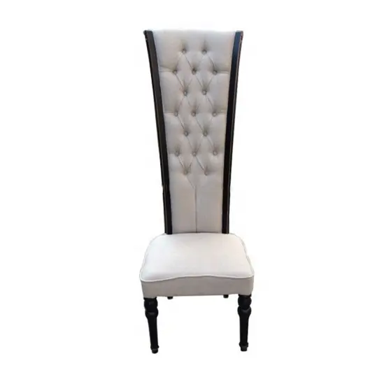 Cherstified queen anne hoge rug houten frame stoel zly-0089