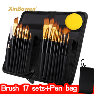En gros 17 Artiste Brosses Parfait Aquarelle Brosse Ensemble Stylo Illustration - Product Image 1