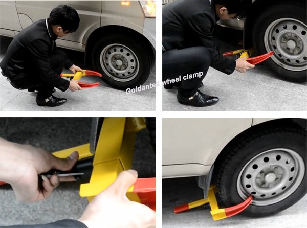 GoldAntell OEM Anti-Theft Steering Wheel Lock Car Security Lock Cylinder | Car Parking Management