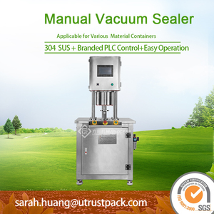 Machine semi-automatique de cachetage de rinçage d'azote de vide de boîte en fer blanc de <span class=keywords><strong>caviar</strong></span>/machine de mise en conserve sous vide - Product Image 2