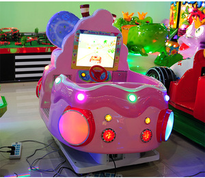 Máquina de coche <span class=keywords><strong>Mister</strong></span> Softee para niños que funciona con monedas para interiores a la venta - Product Image 2