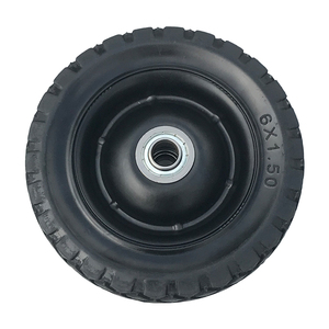 Hot Sale China 5 6 7 8 9 10 inch reliable quality wheelbarrow hub bearing toy car rubber wheel