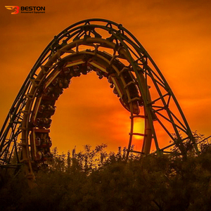 Çin üretici eğlence parkı cazibe 24 koltuk büyük <span class=keywords><strong>3</strong></span> döngüler hız treni sürmek - Product Image 5