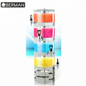 KHÁCH SẠN Sử Dụng Juice <span class=keywords><strong>Dispenser</strong></span> Máy Nhựa Tùy Chỉnh Phục Vụ Đồ Uống Mềm Cooler Mixer Tháp <span class=keywords><strong>Dispenser</strong></span> - Product Image 4