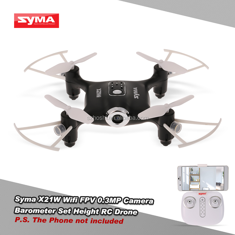 SYMA X21W Wifi FPV ミニドローン HDカメラ Toy House Syma X21W Wifi FPV Mini Drone with Camera Live Video LED