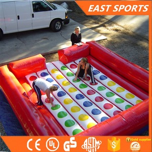 2017 Adulto inflable <span class=keywords><strong>gigante</strong></span> del juego twister, twister inflable colchón, twister inflable para la venta - Product Image 1
