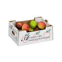 Boîte en carton pour fruits frais spécialisée Pommes / Boîte en carton pour fruits et légumes