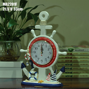 Trang trí Neo bảng đồng hồ, 7 Bộ 23x8x34 cm hải lý đồng hồ cổ trên bàn làm việc - Product Image 4