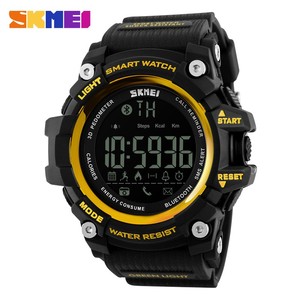 Top de Lujo Skmei Marca de Calorías Rastreador ios <span class=keywords><strong>Android</strong></span> Reloj Mujeres de Los Hombres Podómetro Inteligente Reloj Bluetooth - Product Image 4