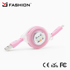 2017 accesorios del teléfono retráctil 1 M micro USB <span class=keywords><strong>Cable</strong></span> IOS para <span class=keywords><strong>Android</strong></span> para <span class=keywords><strong>iPhone</strong></span> 8Pin - Product Image 4