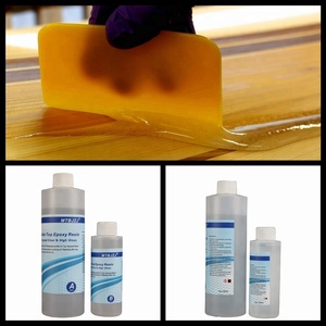 Résine époxy bicomposante pour un revêtement transparent comme du cristal <span class=keywords><strong>sur</strong></span> les barres et les plateaux de table en bois, kit de 16 onces - Product Image 6
