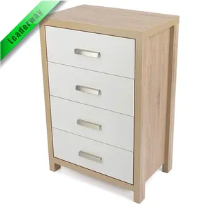 Wholesale 4 Wardrobe Side Board Furniture Quilt Storage Cabinet Bedroom Furniture Chest Of Drawers Night Stand Bedside Table