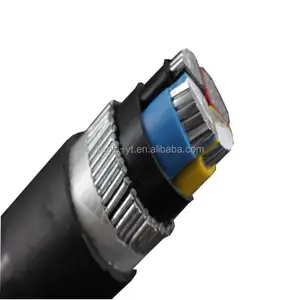 Cross Linked Polyethylene Insulated Polyvinyl Chloride Jacket Locked Armored Aluminium Alloy Power Cable ACWU90