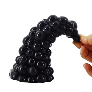 Juguete Sexual FAAK, Vibrador Anal con Partículas Grandes <span class=keywords><strong>de</strong></span> Uva, Estimulador <span class=keywords><strong>de</strong></span> Vagina y Ano, Tapón Anal con Succión, Dildo Expandible - Product Image 4