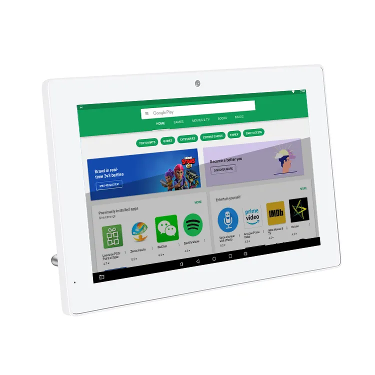 מכירה לוהטת אינטרקום מערכת, אנדרואיד Poe TABLET Pc עם Vesa הר 10.1 אינץ חכם קיר הר poe TABLET