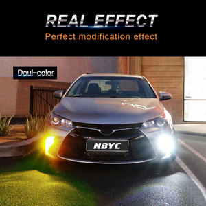 Doppio Colore Ha Condotto il Faro Ricambi Auto Auto Faro H1 H3 H7 H8 H11 9005 9006 <span class=keywords><strong>H4</strong></span> HA CONDOTTO il <span class=keywords><strong>Mini</strong></span> Formato - Product Image 6