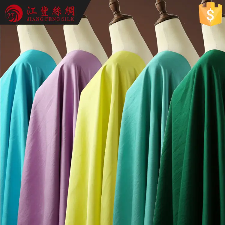 E9-1 China Factory Wholesale Pink Raw Silk Fabric Made In China