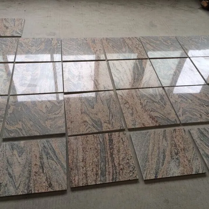 Juparana Colombo Big Slab Grade 1 Granit Farben Poliert