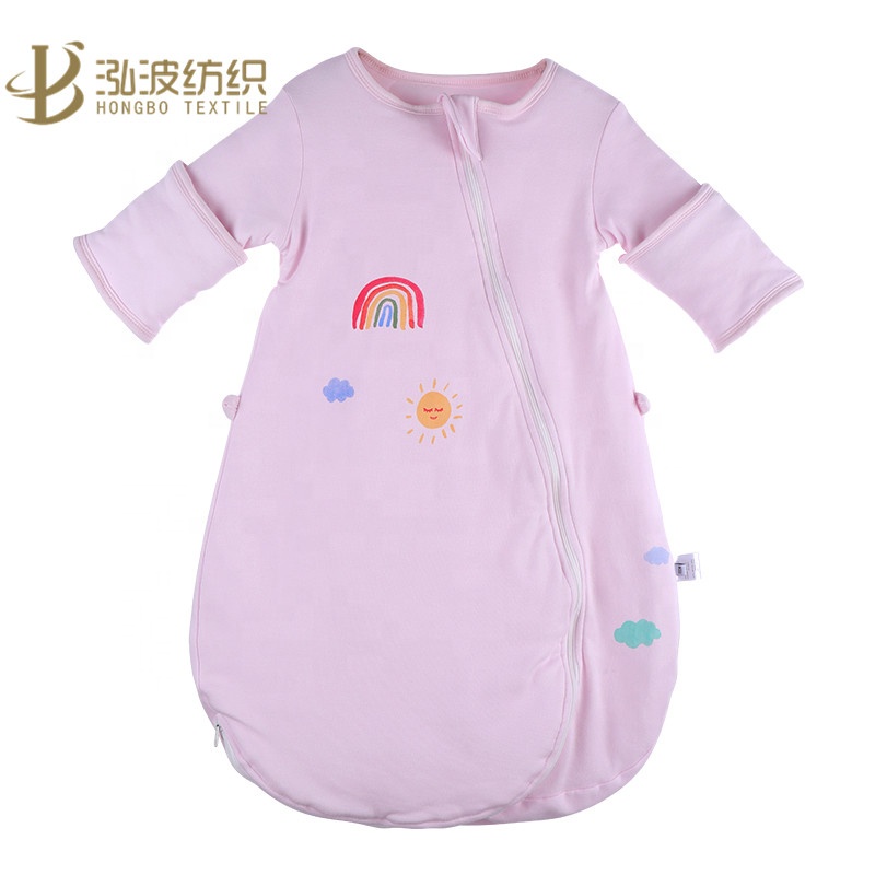 Розовый зимний детский спальный мешок для девочек, детский спальный мешок