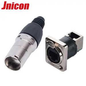 Female RJ45 Plug Waterproof RJ45 Ethernet Connector für Led Display signal verbindung