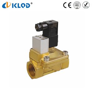 Tipo piloto de Alta Calidad Con Interruptor de 2 Vías 24 V Solenoide de la Válvula de Aire Manual - Product Image 1