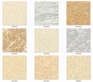 Carreaux de sol <span class=keywords><strong>en</strong></span> porcelaine émaillée, ensemble de salle de bains <span class=keywords><strong>en</strong></span> céramique émaillée, résistante à la chaleur - Product Image 6