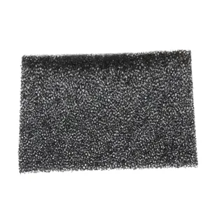 Filtre en feuille de mousse pour Aquarium 10-60ppi, filtre en polyuréthane réticulé, mousse/éponge