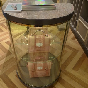 LUX ที่ตั้งโชว์ทำจากแก้วโลหะมันวาวสูงทำจากสเตนเลสสตีลสำหรับโชว์รองเท้า - Product Image 6