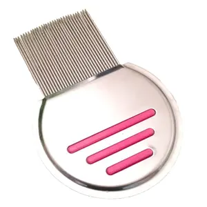 Peine <span class=keywords><strong>de</strong></span> limpieza para perros y mascotas, <span class=keywords><strong>tratamiento</strong></span> para piojos, cabeza <span class=keywords><strong>de</strong></span> acero inoxidable, más eficaz - Product Image 1
