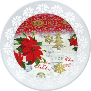 Nuevo óvalo de navidad de plástico barato carga <span class=keywords><strong>platos</strong></span> y placas - Product Image 6