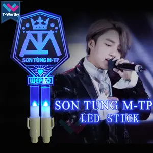 Japan/Korea K-Pop Musik Party Konzert bevorzugen benutzer definierte Acryl LED Light Up Stick