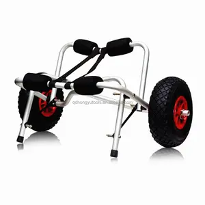 cheap aluminum sea kayak trolley and fishing kayak trolley