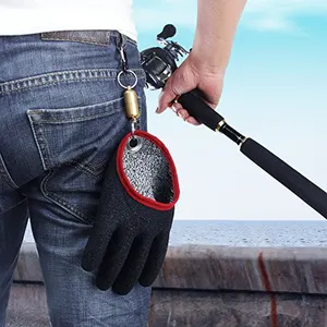 Sarung Tangan Kail Pancing, Sarung Tangan Kail Memancing Berburu dengan Magnetik, Anti Tusukan dan Tusukan Profesional