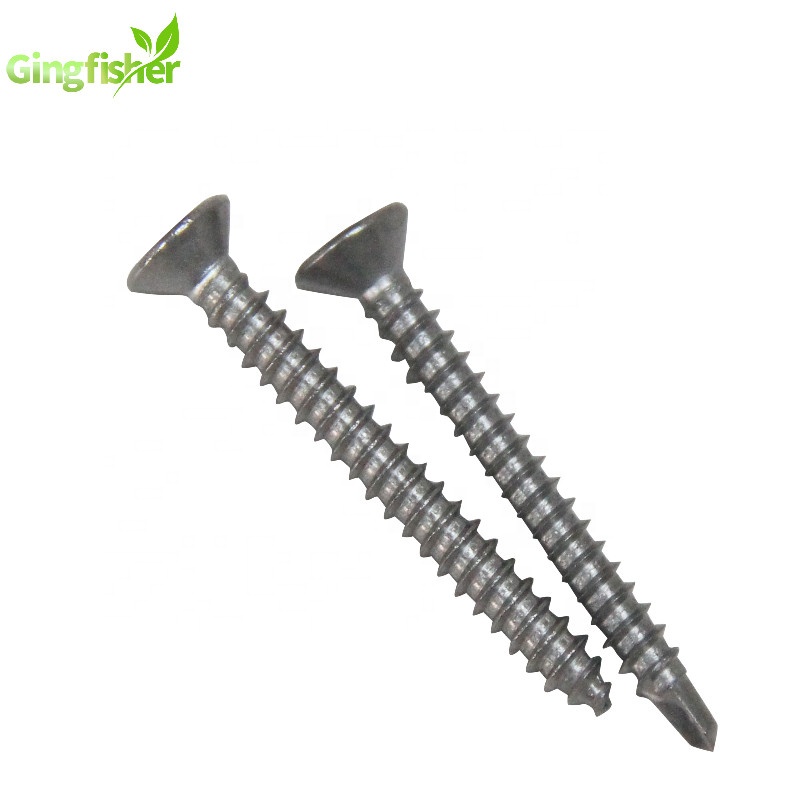 Напольный винт из нержавеющей стали с отделочной головкой