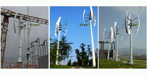 Éolienne verticale de 2 kW hors réseau, système connecté au réseau pour usage domestique, <span class=keywords><strong>projet</strong></span> municipal - Product Image 6