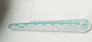 20 להבי פלסטיק מוחש מד 0.1-2.0mm פלסטיק עובי מד - Product Image 3