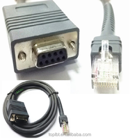 Cable VGA RS232 Serial a RJ45, Cable USB para escáner de código de barras con símbolo, venta al por mayor