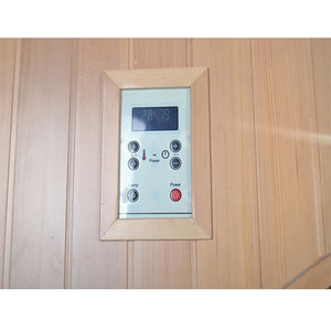 Salle de sauna infrarouge à spectre complet de luxe avec deux lits - Product Image 6