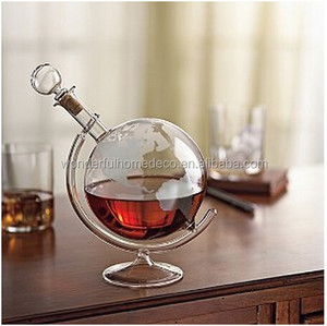 Botella Globo Personalizada con Diseño de Delfín/Barco para Whisky, Vino Tinto y Ron - Product Image 6